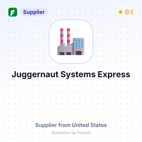Juggernaut Systems Express – summary card, no photo uploaded yet