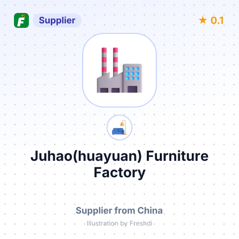 Juhao(huayuan) Furniture Factory – summary card, no photo uploaded yet
