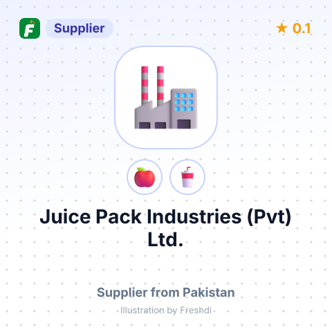 Juice Pack Industries (Pvt) Ltd. – summary card, no photo uploaded yet