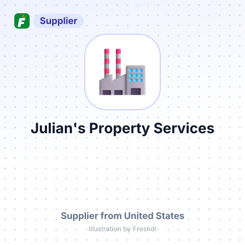 Julian's Property Services – summary card, no photo uploaded yet