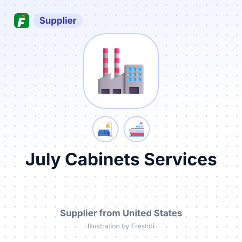 July Cabinets Services – summary card, no photo uploaded yet