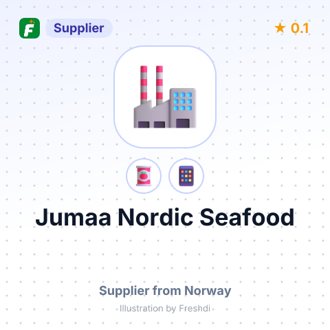 Jumaa Nordic Seafood  – summary card, no photo uploaded yet
