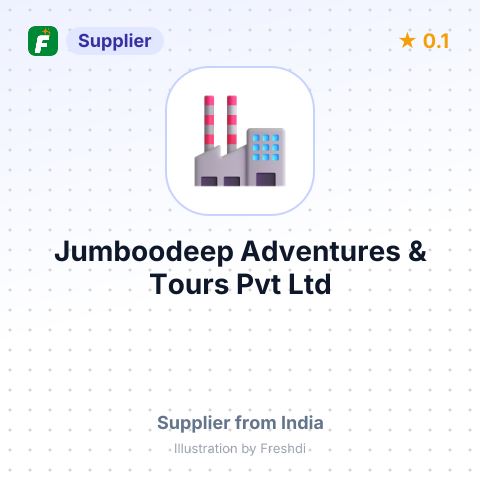 Jumboodeep Adventures & Tours Pvt Ltd – summary card, no photo uploaded yet