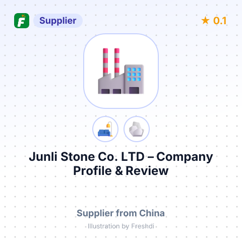 Junli Stone Co.,LTD – summary card, no photo uploaded yet