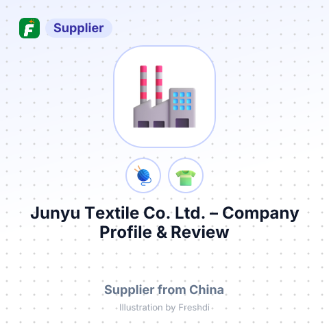 Junyu Textile Co. Ltd. – summary card, no photo uploaded yet