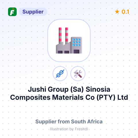 Jushi Group (Sa) Sinosia Composites Materials Co (PTY) Ltd – summary card, no photo uploaded yet