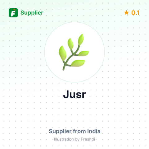 Jusr  – summary card, no photo uploaded yet