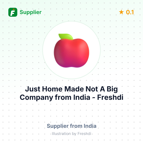 Just Home Made Not A Big Company  – summary card, no photo uploaded yet