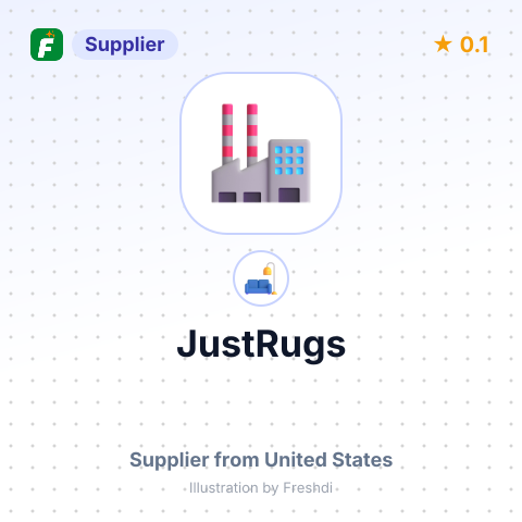 JustRugs – summary card, no photo uploaded yet