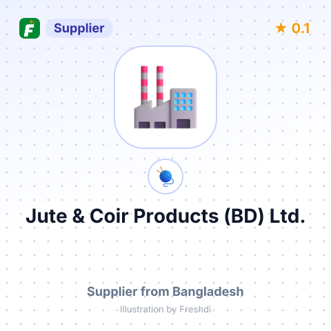 Jute & Coir Products (BD) Ltd. – summary card, no photo uploaded yet