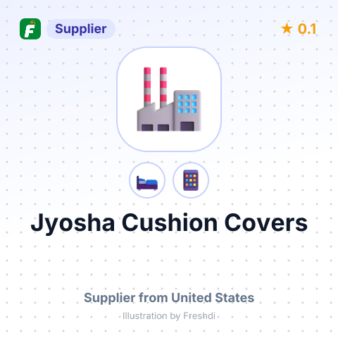 Jyosha Cushion Covers – summary card, no photo uploaded yet