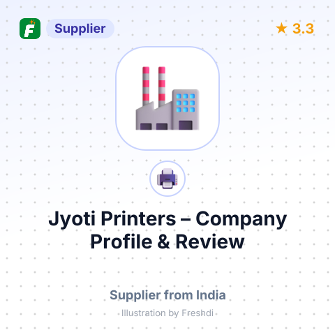 Jyoti Printers – summary card, no photo uploaded yet