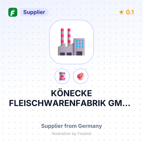 KÖNECKE FLEISCHWARENFABRIK GMBH & CO. KG – summary card, no photo uploaded yet