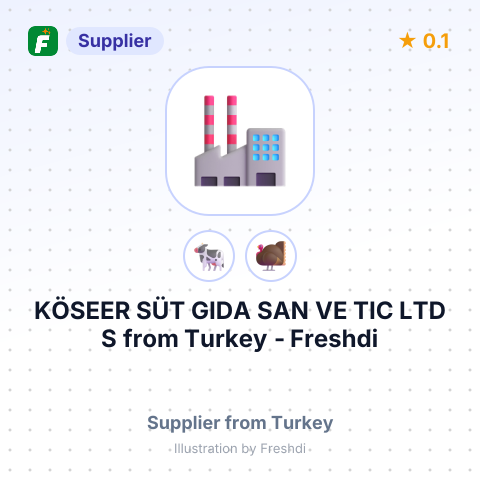 KÖSEER SÜT GIDA SAN VE TIC LTD S – summary card, no photo uploaded yet