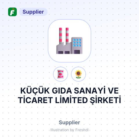 KÜÇÜK GIDA SANAYİ VE TİCARET LİMİTED ŞİRKETİ – summary card, no photo uploaded yet