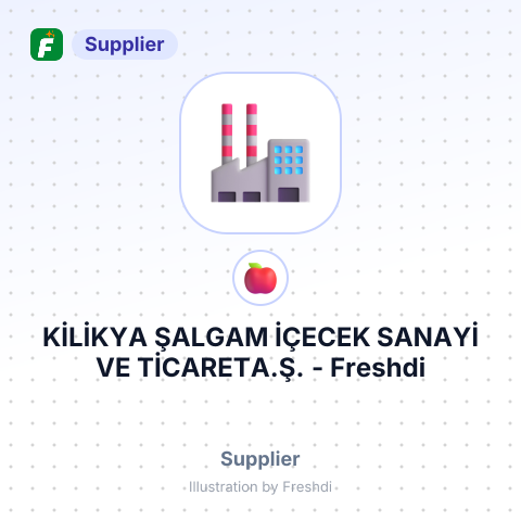 KİLİKYA ŞALGAM İÇECEK SANAYİ VE TİCARETA.Ş. – summary card, no photo uploaded yet