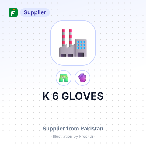 K 6 GLOVES – summary card, no photo uploaded yet