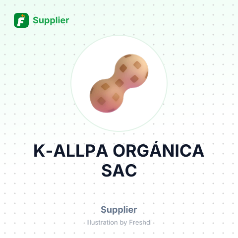 K-ALLPA ORGÁNICA SAC – summary card, no photo uploaded yet