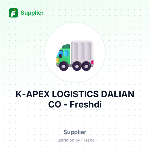 K-APEX LOGISTICS DALIAN CO – summary card, no photo uploaded yet