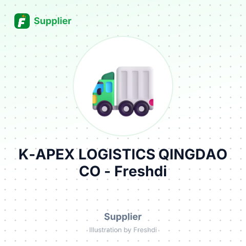 K-APEX LOGISTICS QINGDAO CO – summary card, no photo uploaded yet