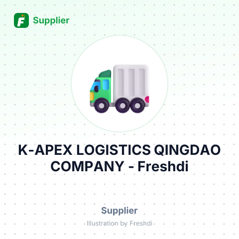 K-APEX LOGISTICS QINGDAO COMPANY – summary card, no photo uploaded yet