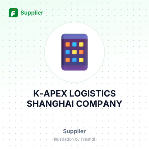 K-APEX LOGISTICS SHANGHAI COMPANY – summary card, no photo uploaded yet