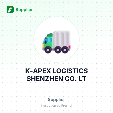 K-APEX LOGISTICS SHENZHEN CO. LT – summary card, no photo uploaded yet