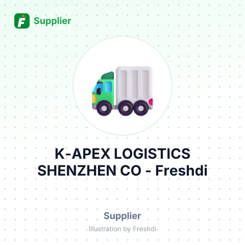 K-APEX LOGISTICS SHENZHEN CO – summary card, no photo uploaded yet