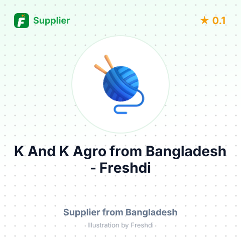 K And K Agro  – summary card, no photo uploaded yet