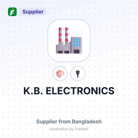 K.B. ELECTRONICS – summary card, no photo uploaded yet