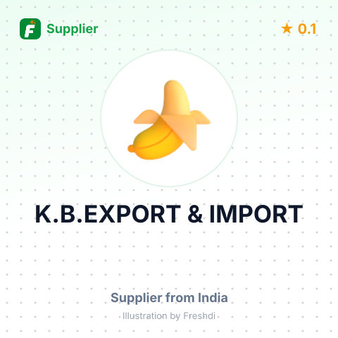 K.B.EXPORT & IMPORT – summary card, no photo uploaded yet