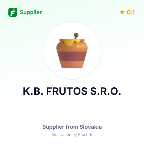 K.B. FRUTOS S.R.O. – summary card, no photo uploaded yet