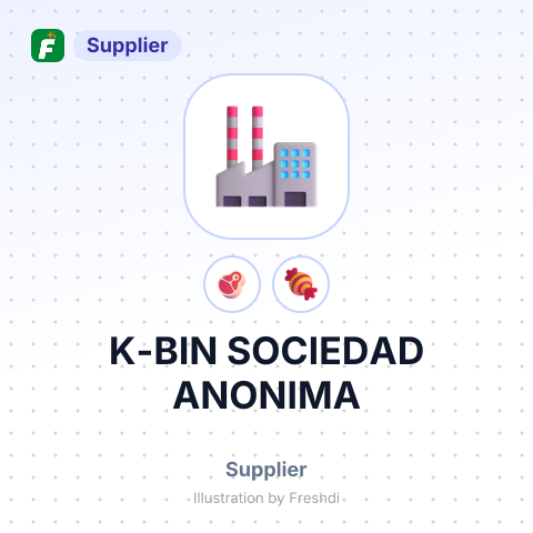K-BIN SOCIEDAD ANONIMA – summary card, no photo uploaded yet