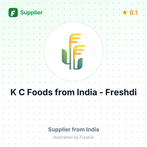 K C Foods  – summary card, no photo uploaded yet