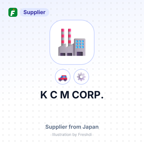 K C M CORP. – summary card, no photo uploaded yet