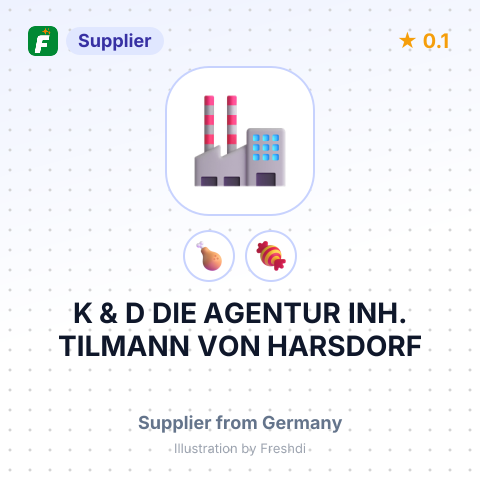 K & D DIE AGENTUR INH. TILMANN VON HARSDORF – summary card, no photo uploaded yet