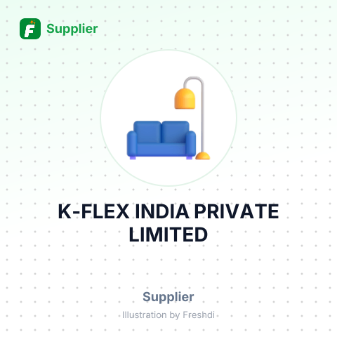 K-FLEX INDIA PRIVATE LIMITED – summary card, no photo uploaded yet