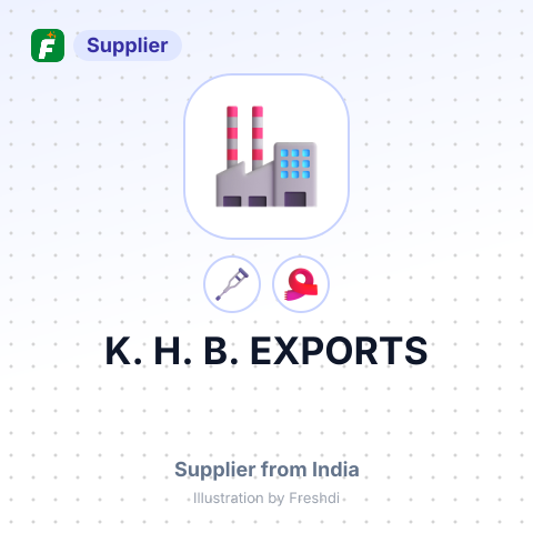 K. H. B. EXPORTS – summary card, no photo uploaded yet