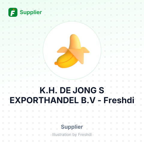 K.H. DE JONG S EXPORTHANDEL B.V – summary card, no photo uploaded yet
