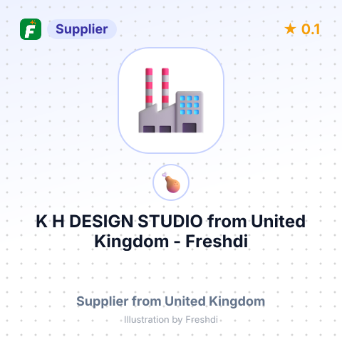 K H DESIGN STUDIO – summary card, no photo uploaded yet