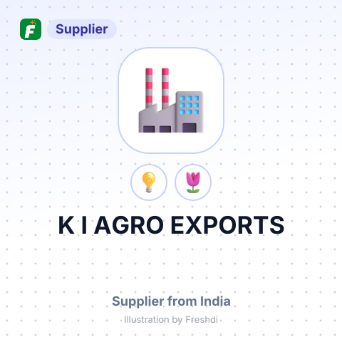 K I AGRO EXPORTS – summary card, no photo uploaded yet