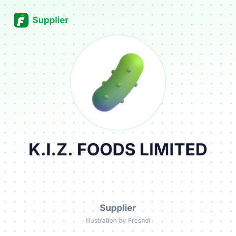 K.I.Z. FOODS LIMITED – summary card, no photo uploaded yet