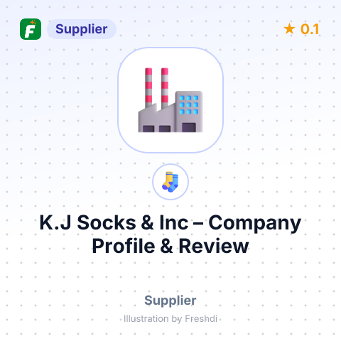 K.J Socks & Inc – summary card, no photo uploaded yet