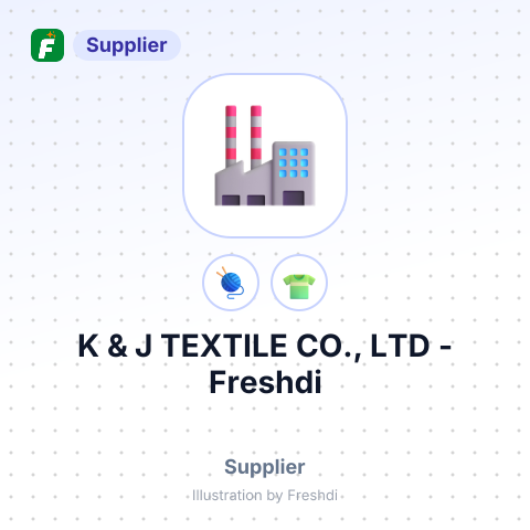 K & J TEXTILE CO., LTD – summary card, no photo uploaded yet