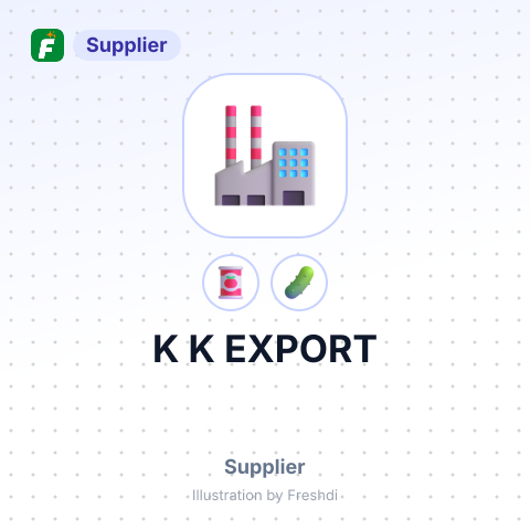 K K EXPORT – summary card, no photo uploaded yet