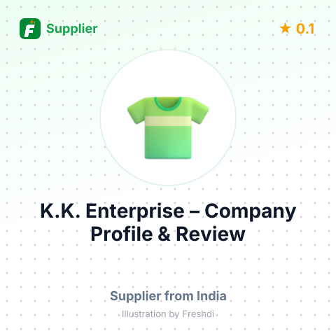 K.K. Enterprise – summary card, no photo uploaded yet