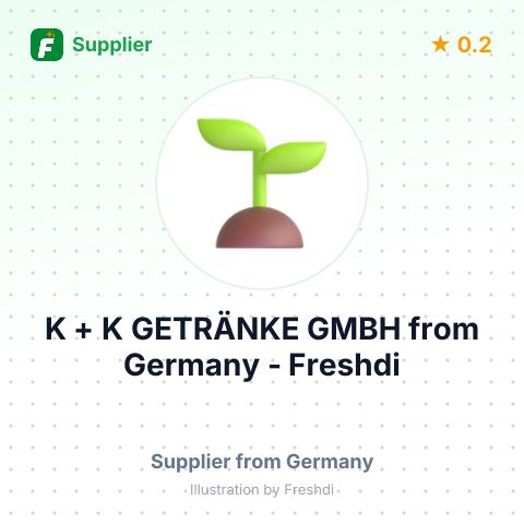 K + K GETRÄNKE GMBH – summary card, no photo uploaded yet