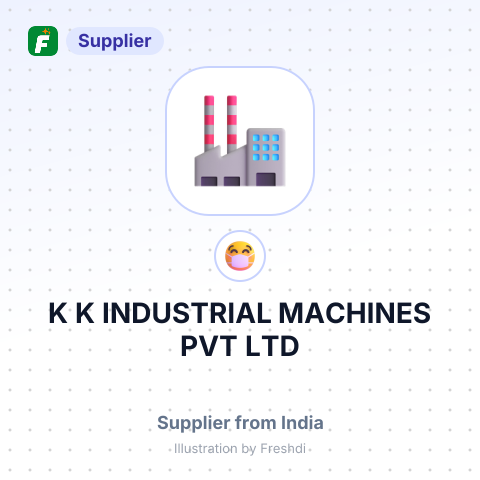 K K INDUSTRIAL MACHINES PVT LTD – summary card, no photo uploaded yet