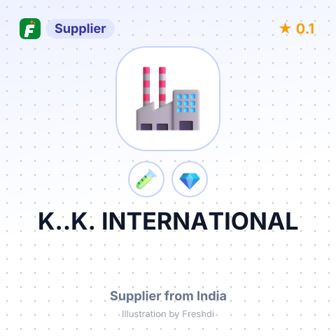 K..K. INTERNATIONAL – summary card, no photo uploaded yet