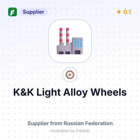 K&K Light Alloy Wheels – summary card, no photo uploaded yet